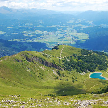 Hiking to Speiereck, Mauterndorf, Lungau, Salzburgerland, Austria