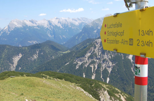 The view from Seefelder Joch in Tyrol - Hiker's Heaven, Austria