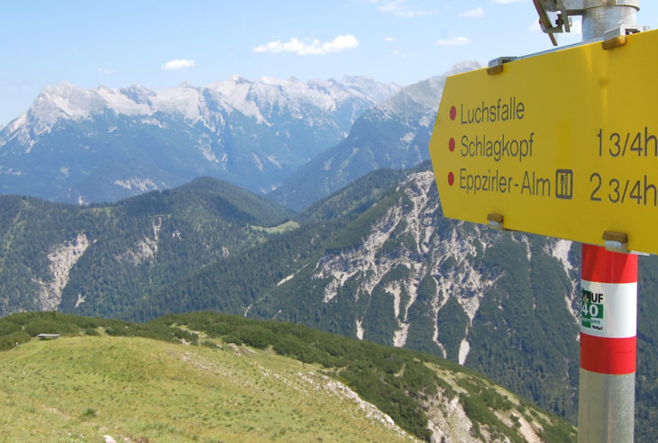 The view from Seefelder Joch in Tyrol - Hiker's Heaven, Austria