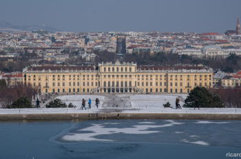 Winter in Vienna, Austria