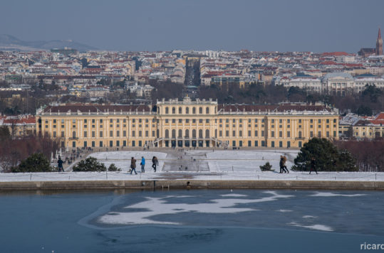 Winter in Vienna, Austria