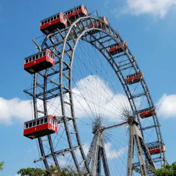 Giant Giant Ferris Wheel (Wiener Riesenrad) in Prater, Vienna