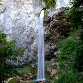 Wildsteiner waterfall, Southern Carinthia, Austria