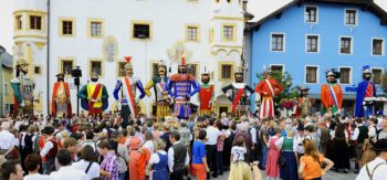 Samson parade - traditional festivals in Austria