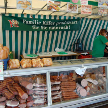 Farmers market in Hartberg, Styria