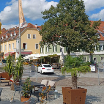 Main square Hartberg, Styria, Austria