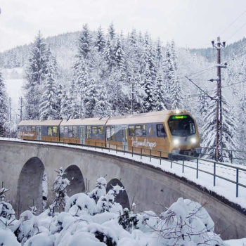 Mariazellerbahn - Himmelstreppe in Winter, Lower Austria